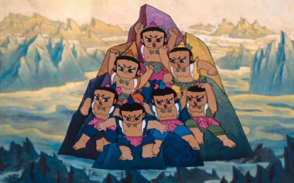 图源:《葫芦兄弟》原画稿