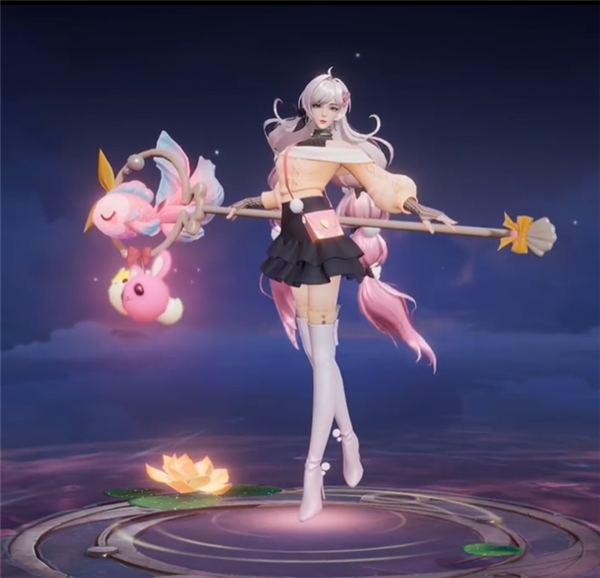 《王者荣耀》6元大乔皮肤秒杀:白衣黑裙 一身甜美装扮