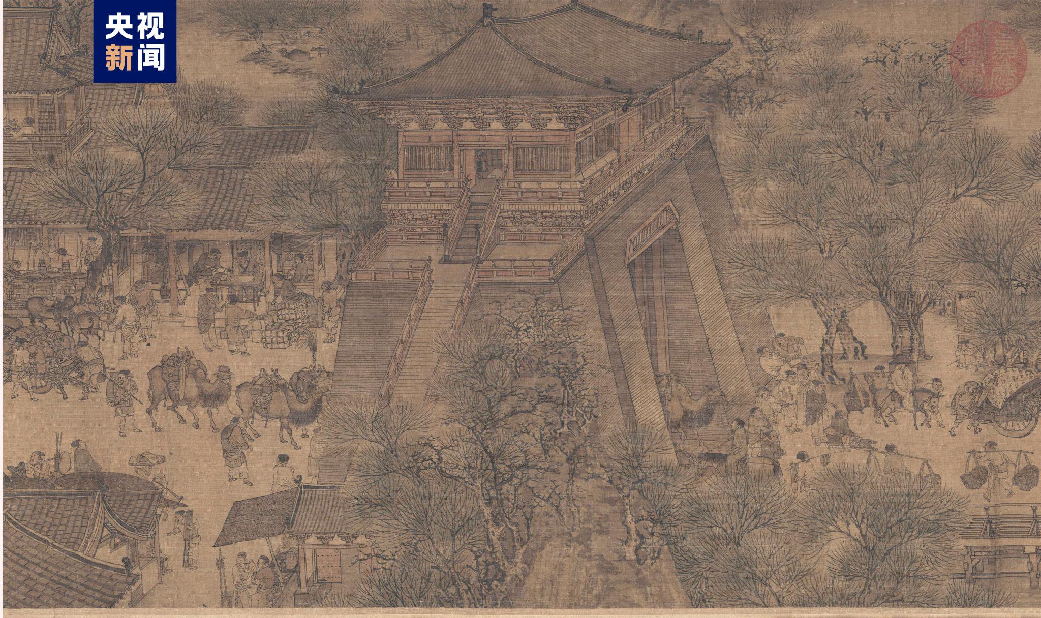 张择端《清明上河图》(局部)