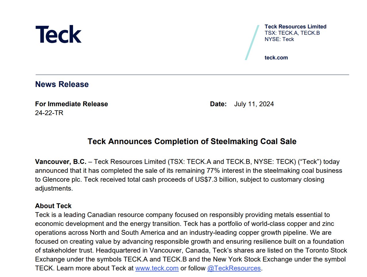 （来源：泰克资源）