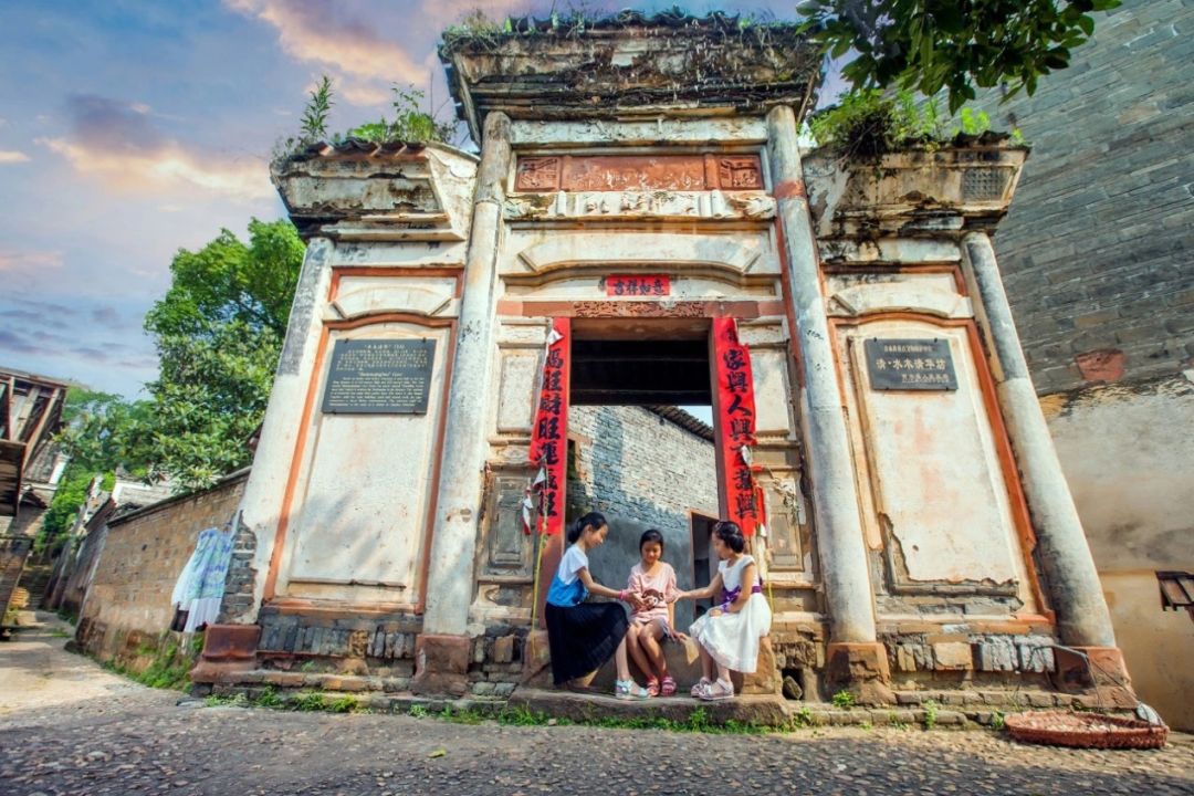 吉水县燕坊古村(央广网发 江西广播电视台供图)