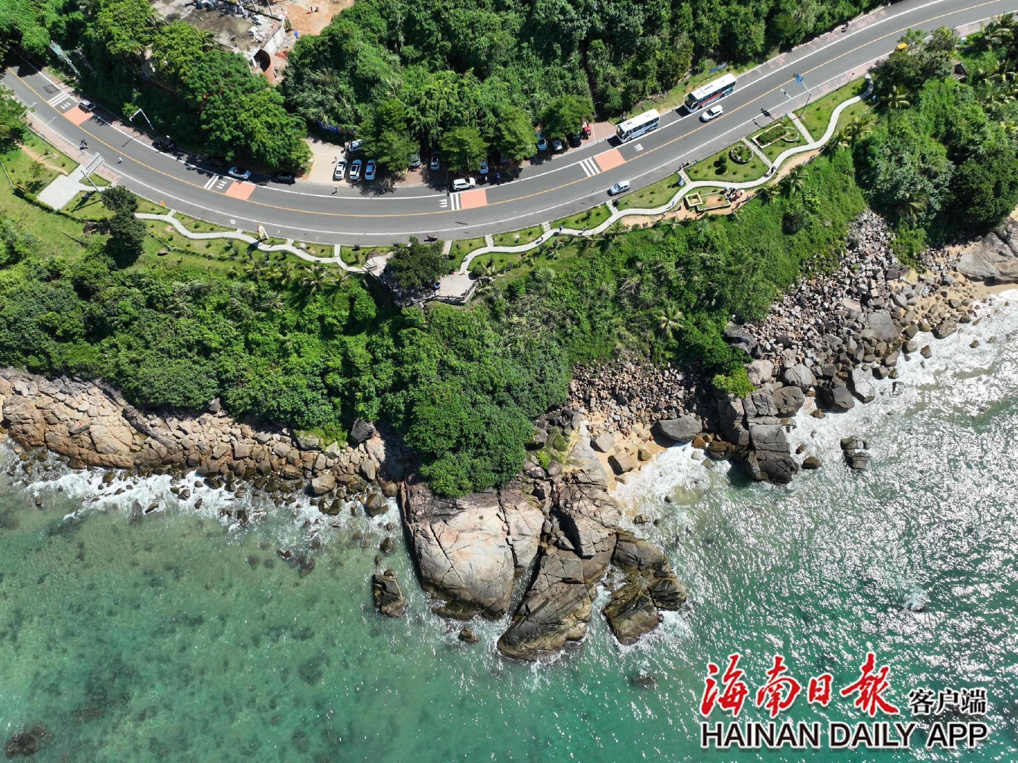 海南环岛旅游公路(石梅湾段).海南日报全媒体记者 周达延摄