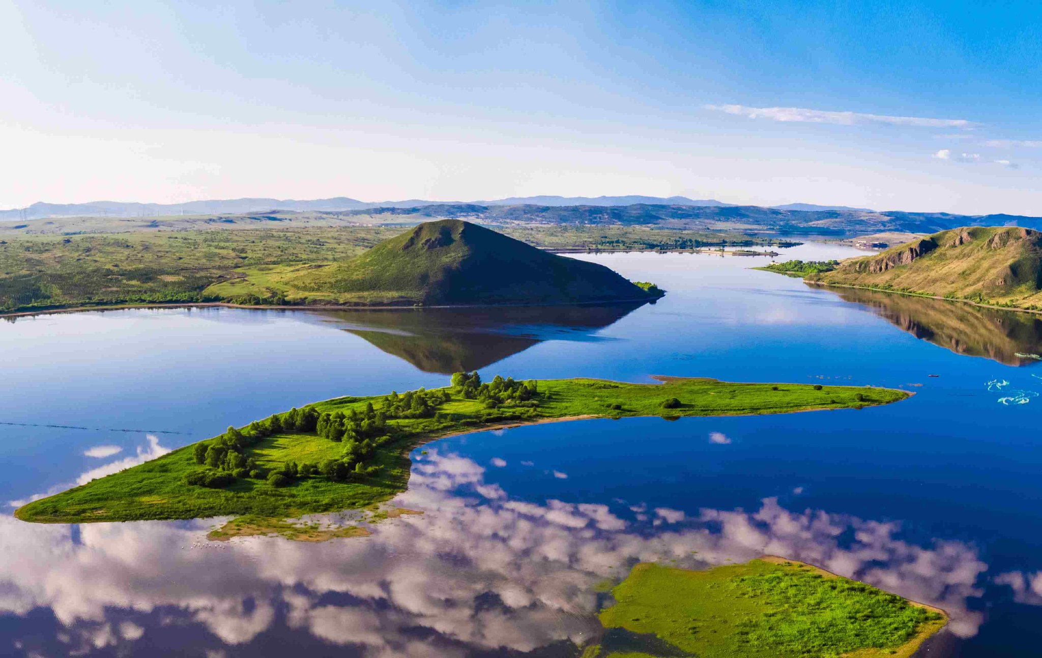 多伦县多伦湖景区&nbsp; 多伦县文体旅游广电局供图