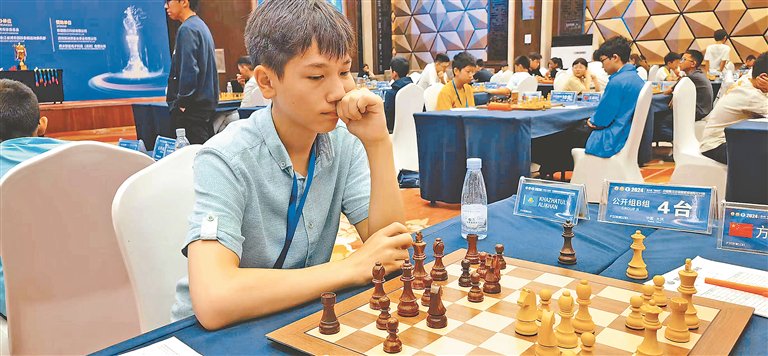 青少年国际象棋国际公开赛收官