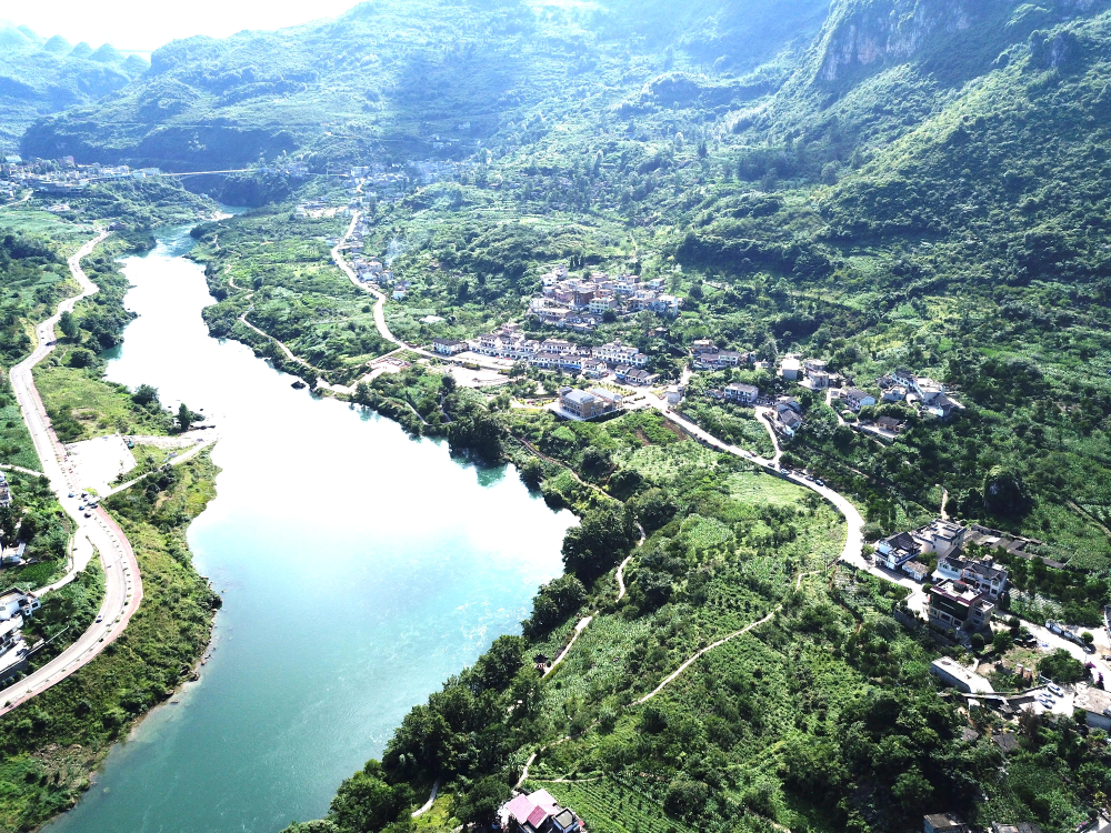 (乌江源百里画廊化屋景区—红色大关 鸭池河景区,盐号景区>—素朴象祠