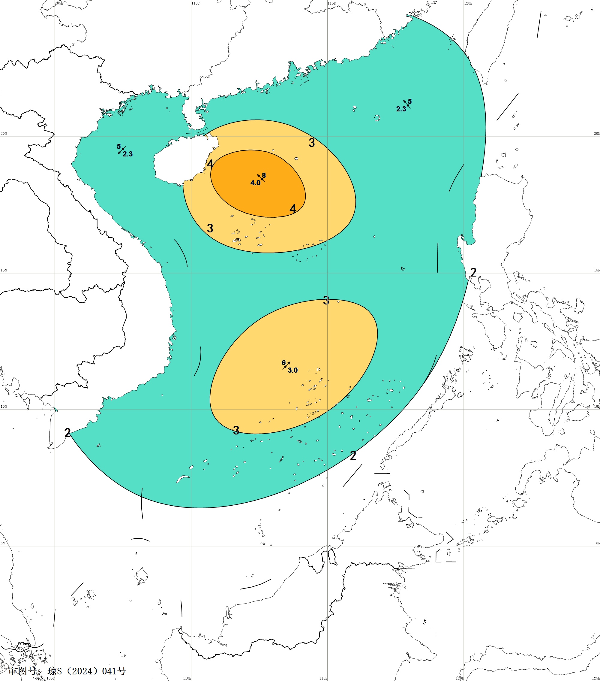 0米巨浪!海南发布海浪iv级警报