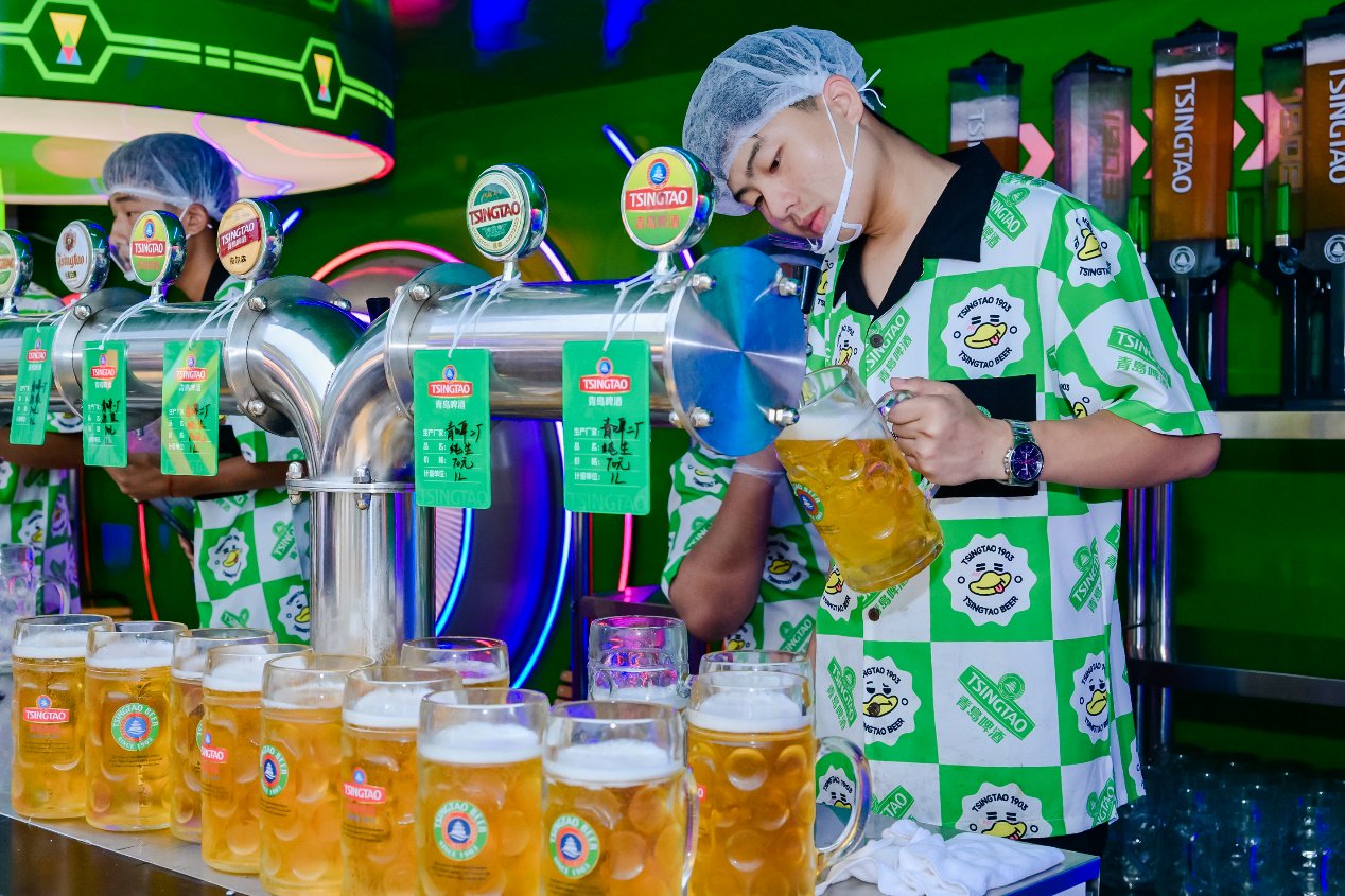 欢聚青岛 city drink  第34届青岛国际啤酒节盛大启幕 121岁的青岛
