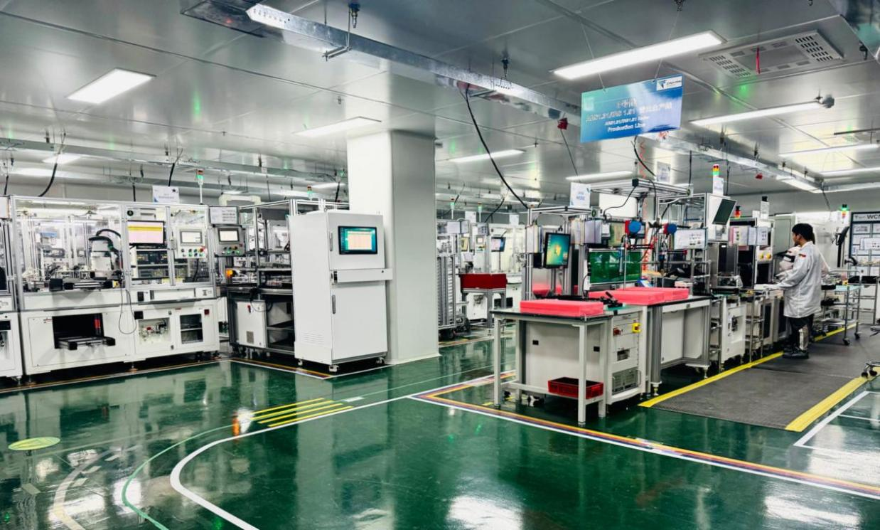 楚航安庆基地生产线