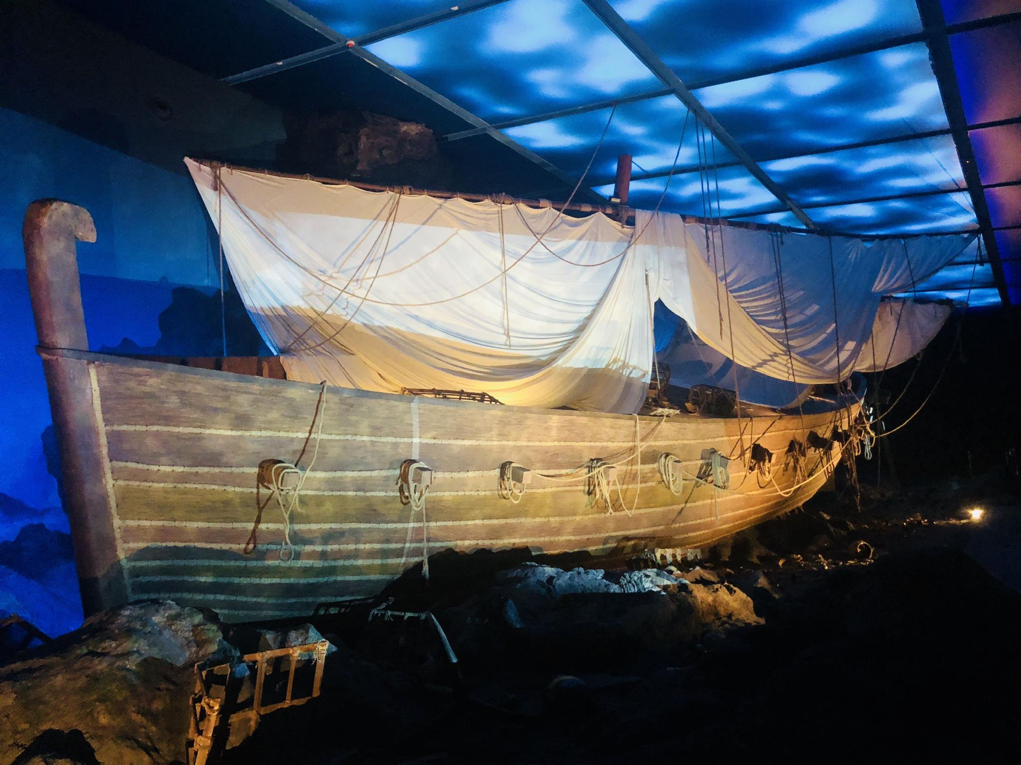 "黑石号"沉船模型