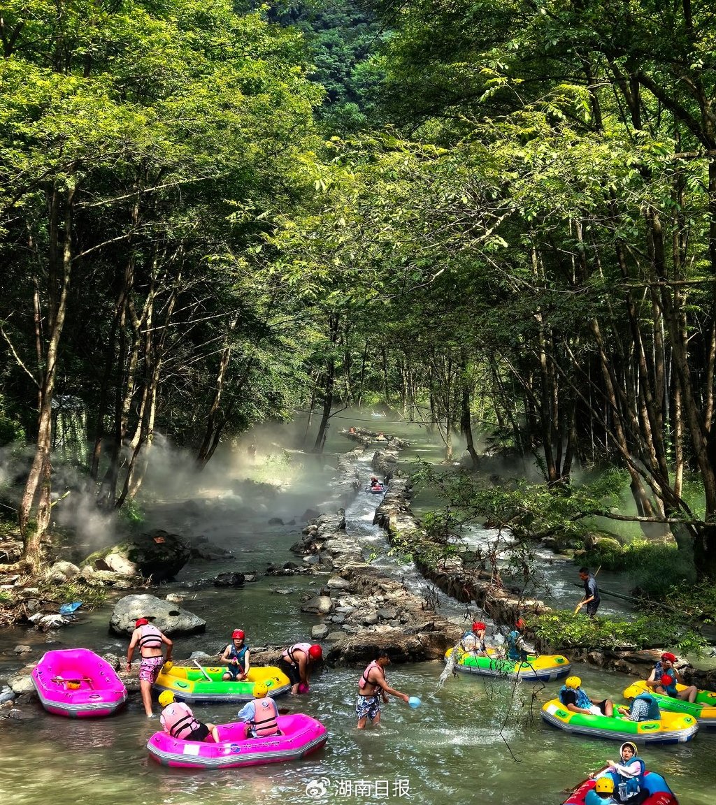夏日漂流火爆三湘