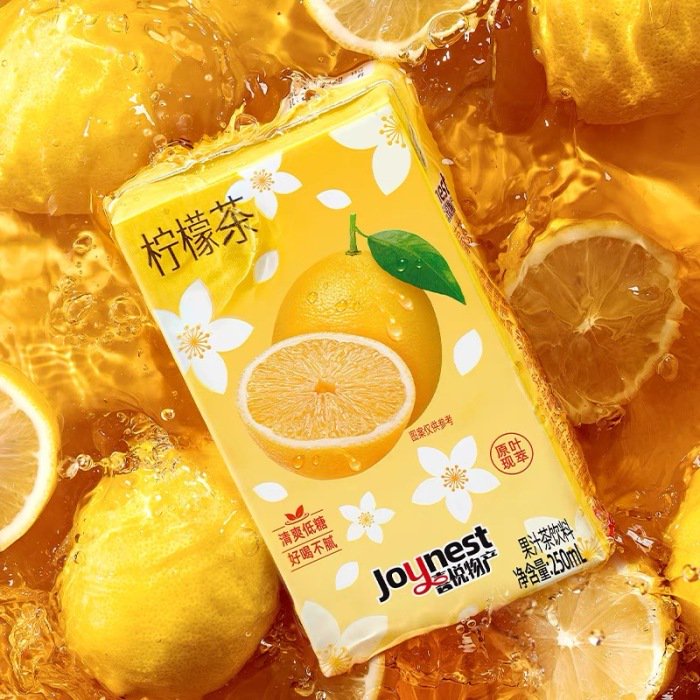 海天旗下喜悦物产 柠檬茶 图片来源：海天天猫官方旗舰店