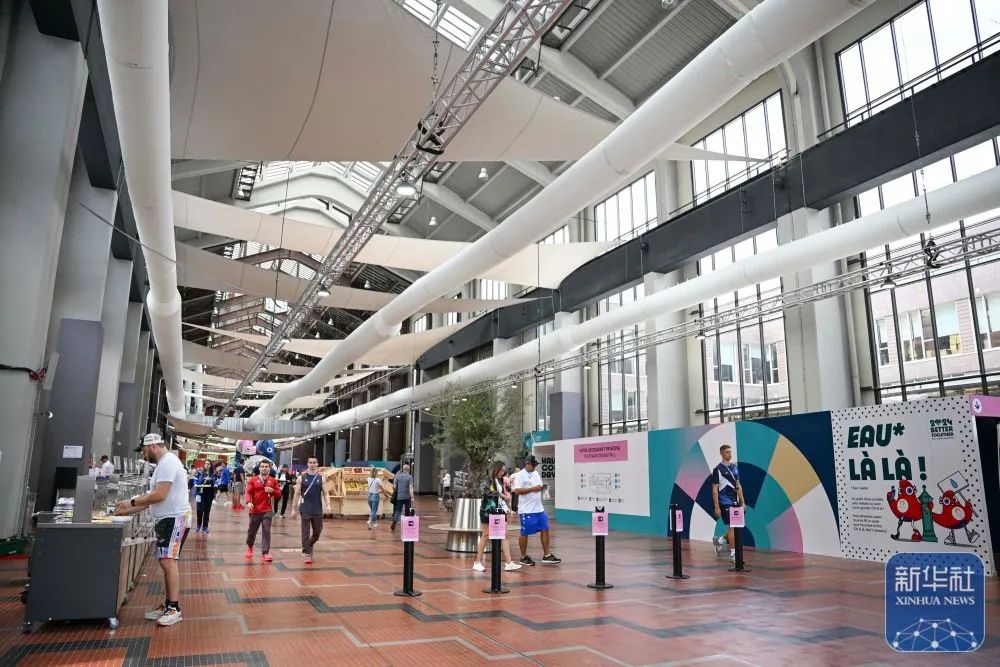 图闻|走,看看巴黎奥运村什么样