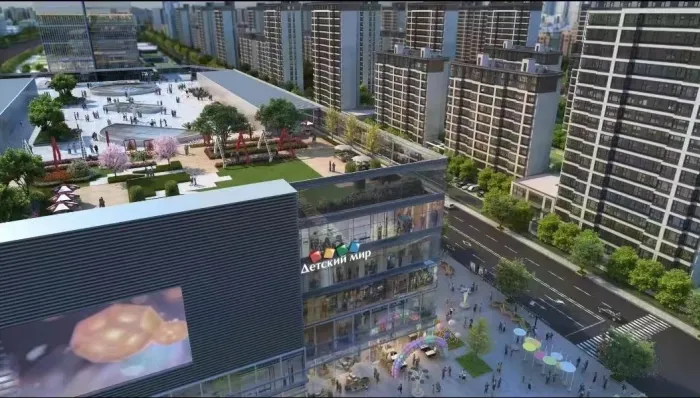 珠江四季悦城项目效果图，图片来源：项目官微