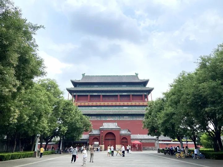 北京西城鼓楼图片