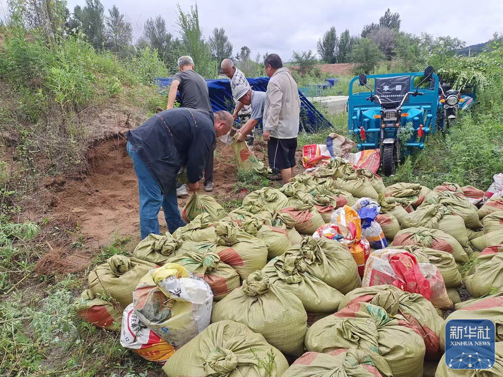 新华社发7月27日,在辽宁省鞍山