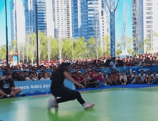 最后一个动作就是定点|图源：奥林匹克运动会官网