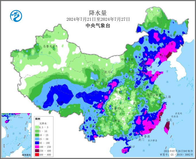 中央气象台:全国农业气象周报(2024年07月29日)