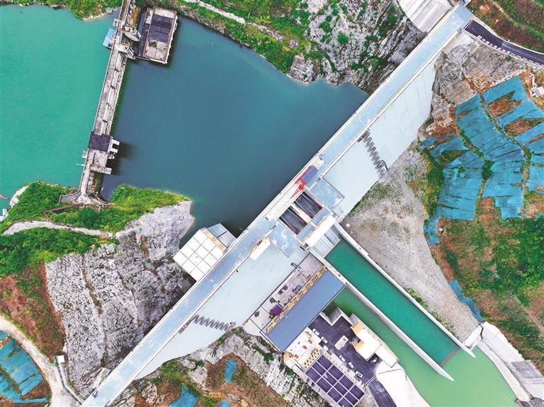 凤山水库枢纽工程建设基本完成