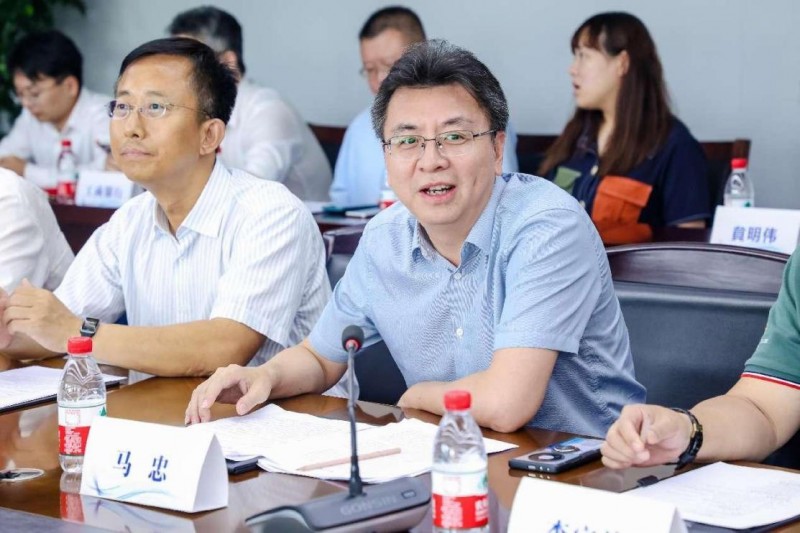 图:西城区科协党组书记、常务副主席马忠 致辞