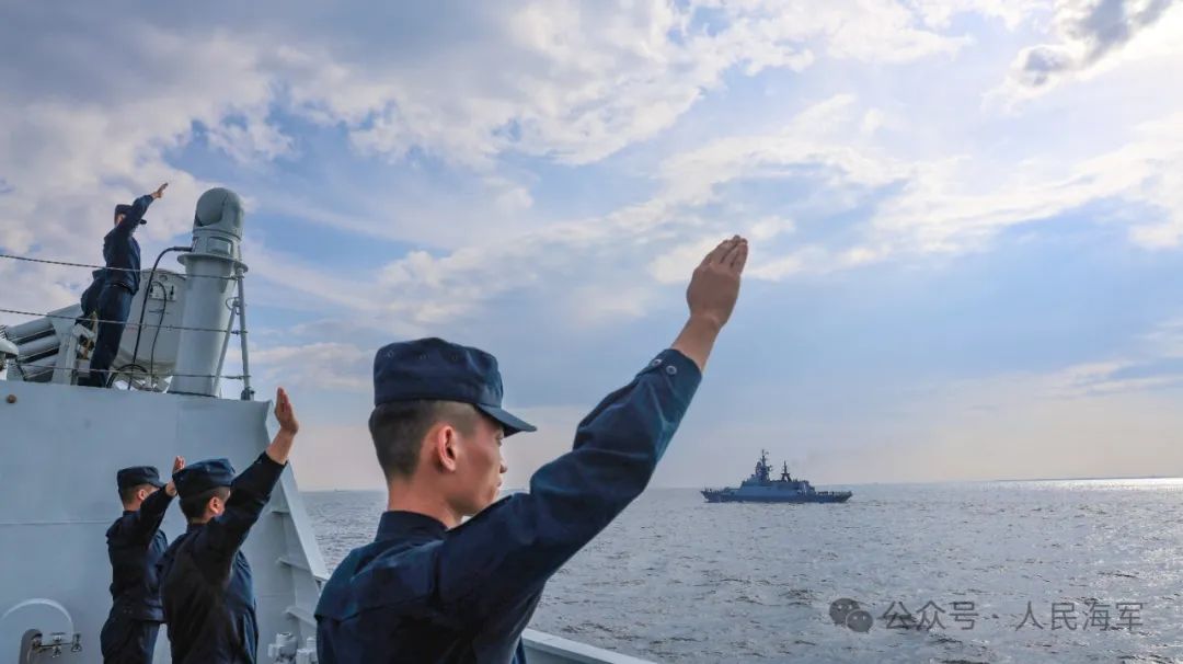 中俄海军在芬兰湾开展联合演练