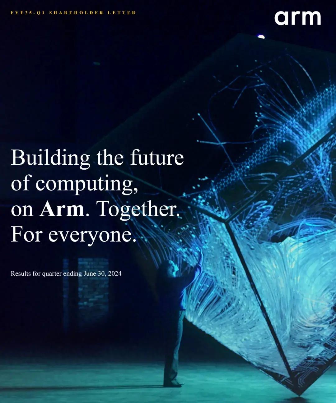 Arm单季营收9.4亿美元：同比增39% 谨慎全年预测引发盘前下跌