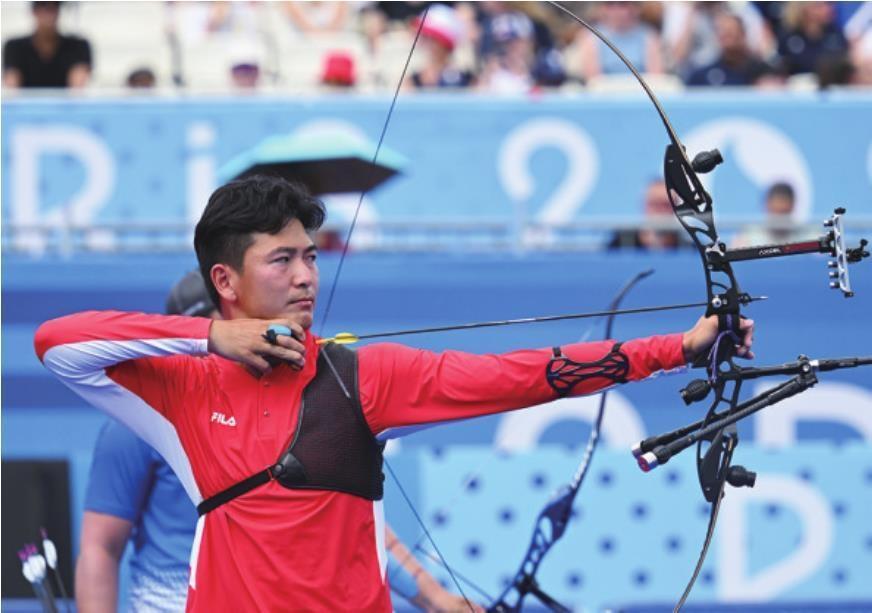 王岩晋级射箭男子个人16强