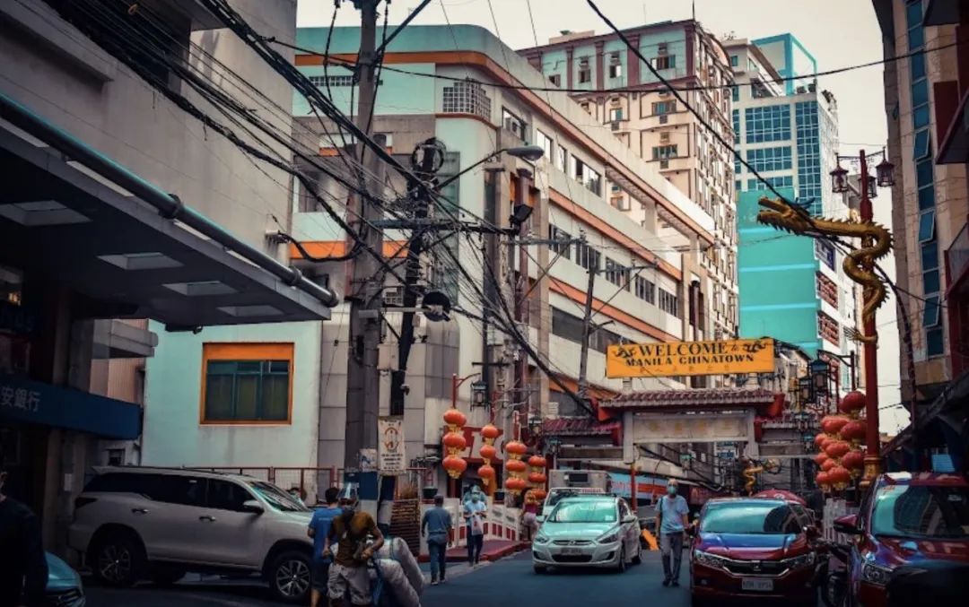 图为马尼拉唐人街街景.(受访者供图)
