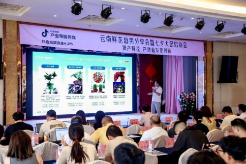 抖音电商云南鲜花产业带报告:上半年订单量增长102%,货架商品数增长99%