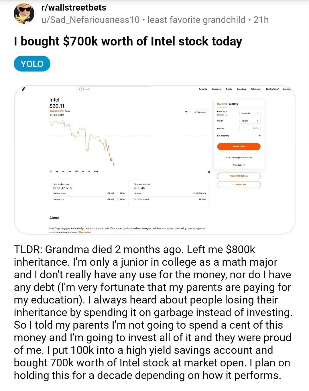 英特尔股价雪崩，蓝色巨人到底怎么了？