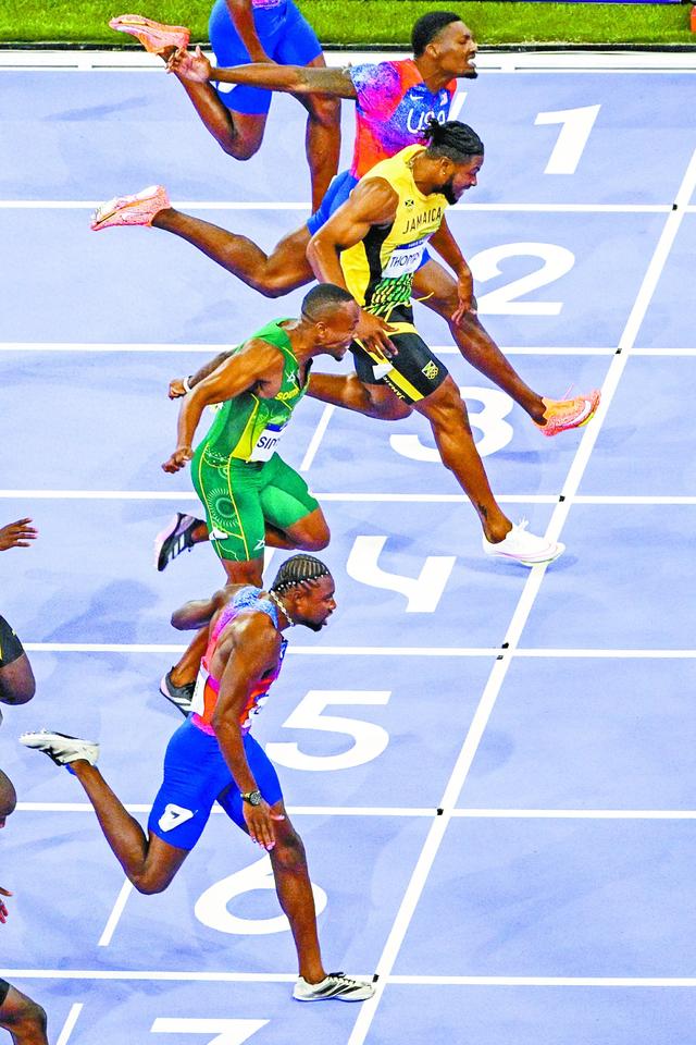 0.005秒,莱尔斯惊险收走男子百米金牌