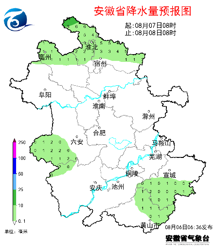 未来一周全省天气预报二雷阵雨:淮北大