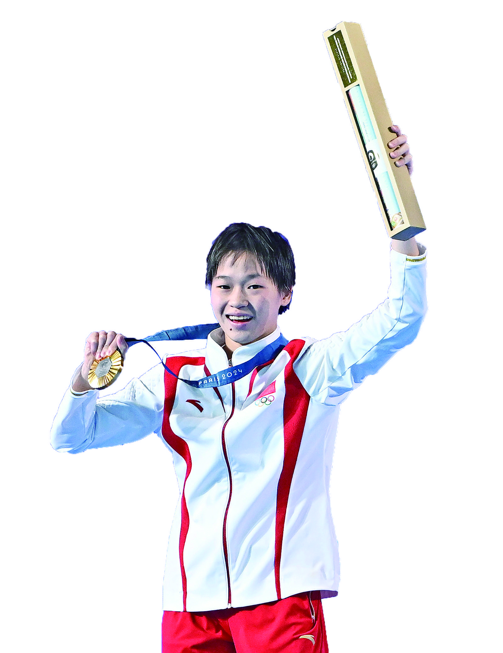 "水花消失术"硬控全场 全红婵成功卫冕