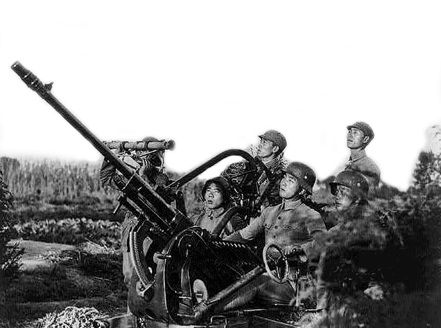 中国军队装备的37毫米高射炮