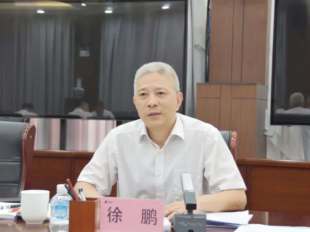 徐鹏会见中铝集团党组副书记,董事,总经理王石磊