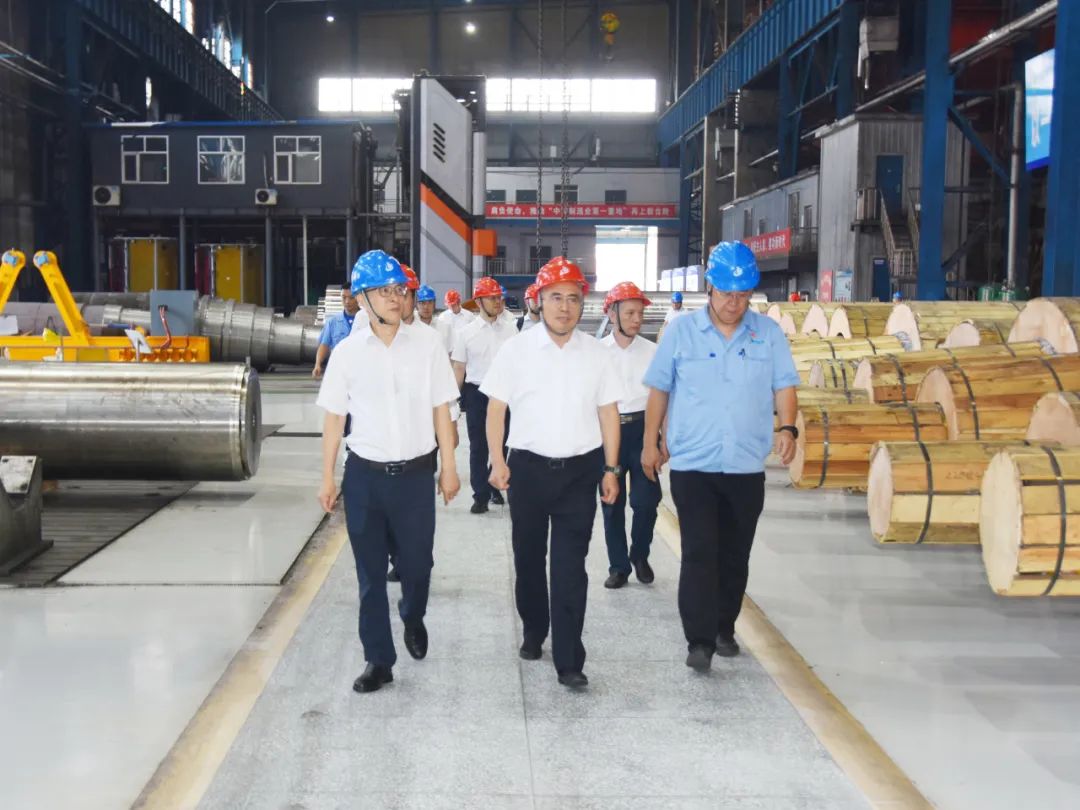 徐鹏会见中铝集团党组副书记,董事,总经理王石磊