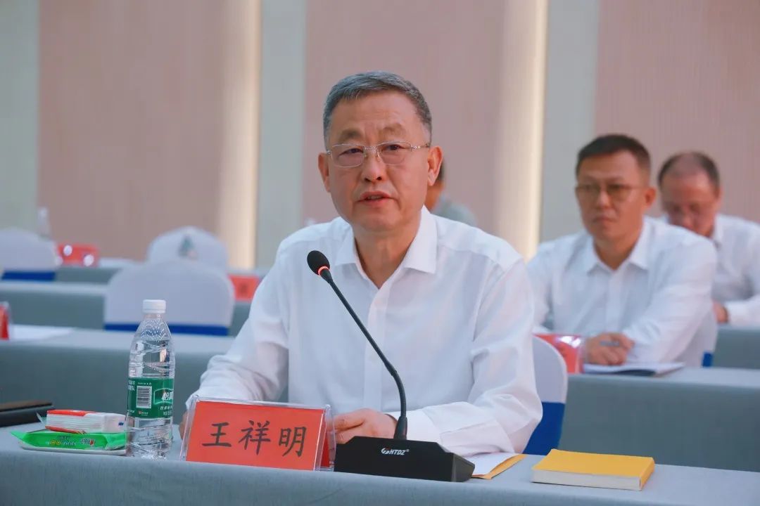 王祥明董事长表示,定点帮扶工作是党中央部署的重大任务,是央企和地方