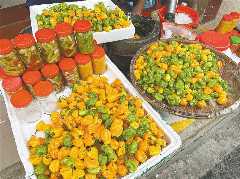 黄灯笼辣椒个头不大名气大,比辣度?比鲜度?比热度?