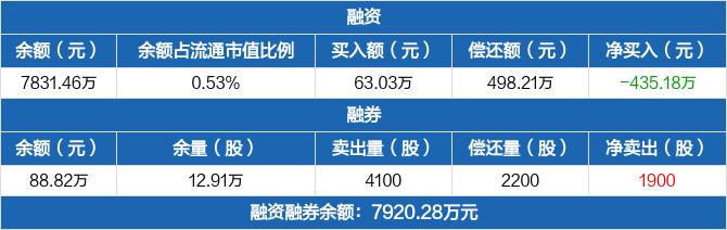 新天绿能历史融资融券数据一览