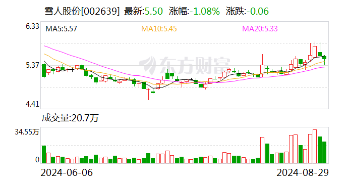 雪人股份最新消息图片