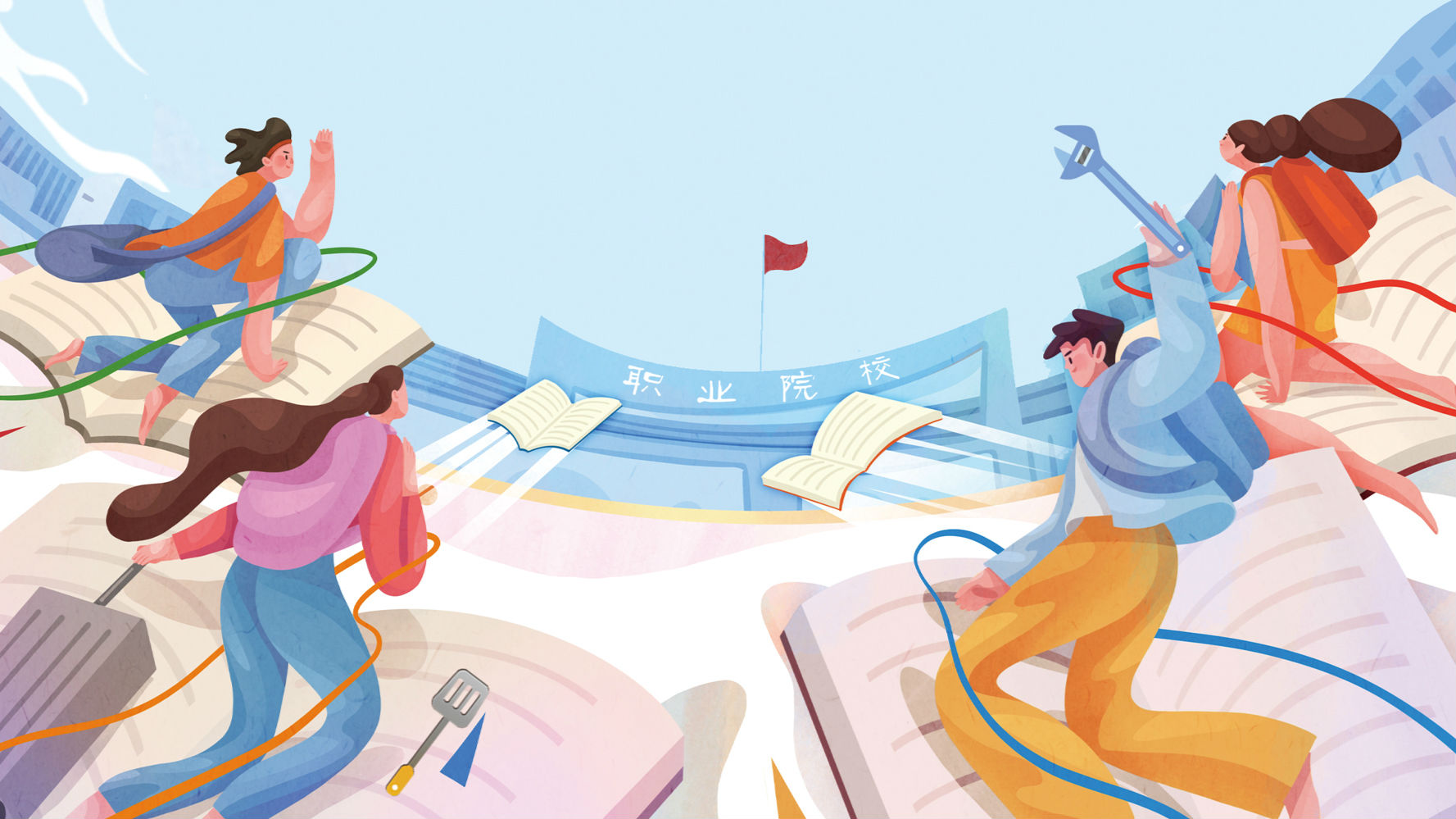 经济观察报 记者 田进临近开学季,江苏经贸职业技术学院数字商务学院