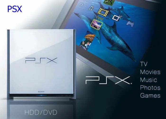 使用 XMB 界面的 PSX 录像机