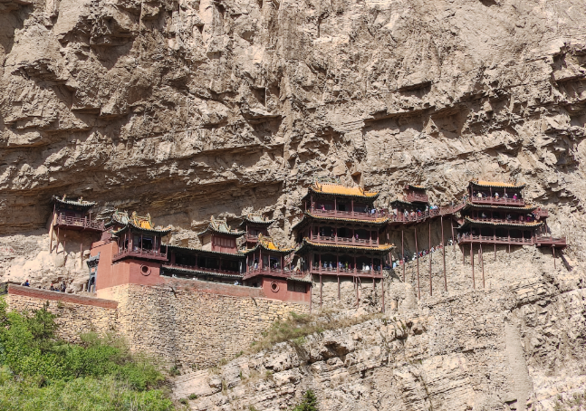 悬空寺 图片起原:山西省文化和旅游厅