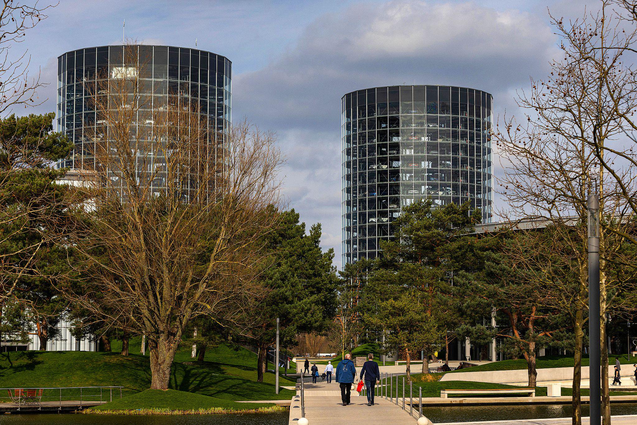 当地时间2024年3月14日,德国沃尔夫斯堡,大众汽车公司总部