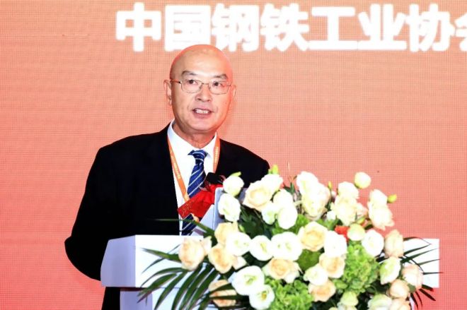 图为何文波致辞