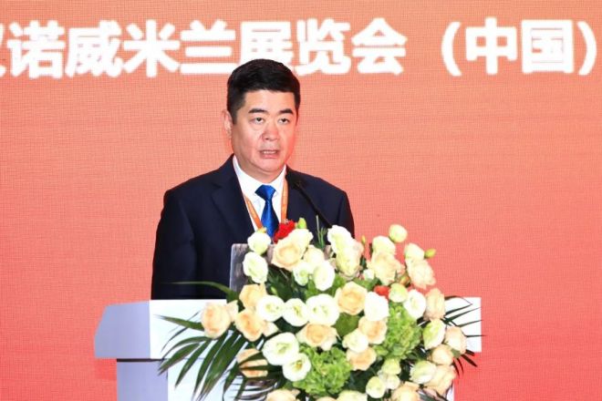 图为刘国良致辞