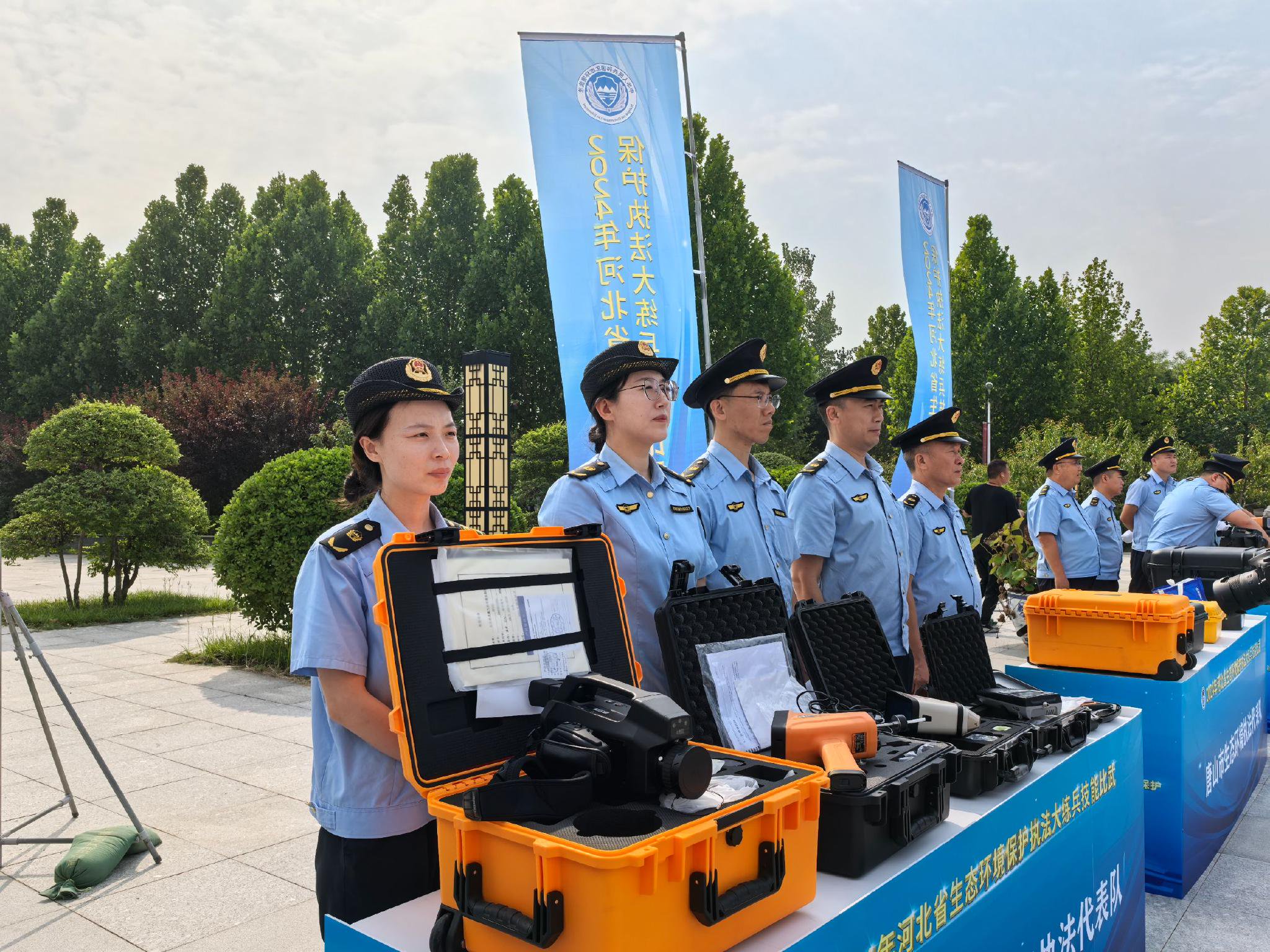 读图丨河北启动生态环境保护执法大练兵技能比武活动