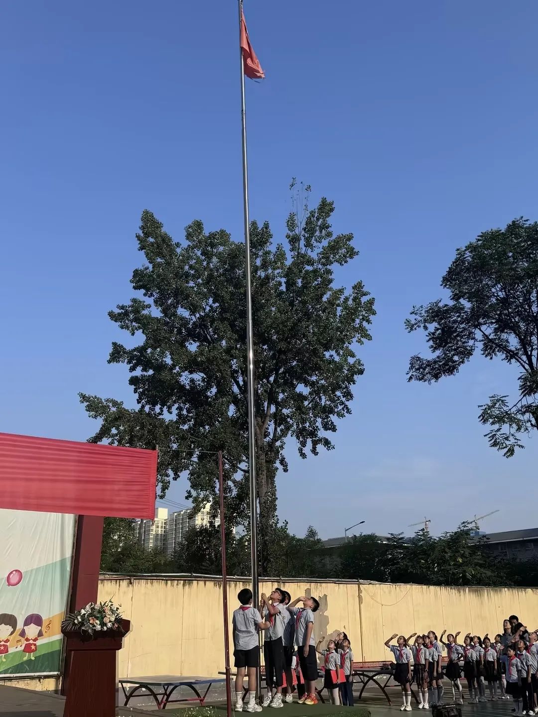 未央区红旗小学举行2024-2025学年第一学期开学典礼