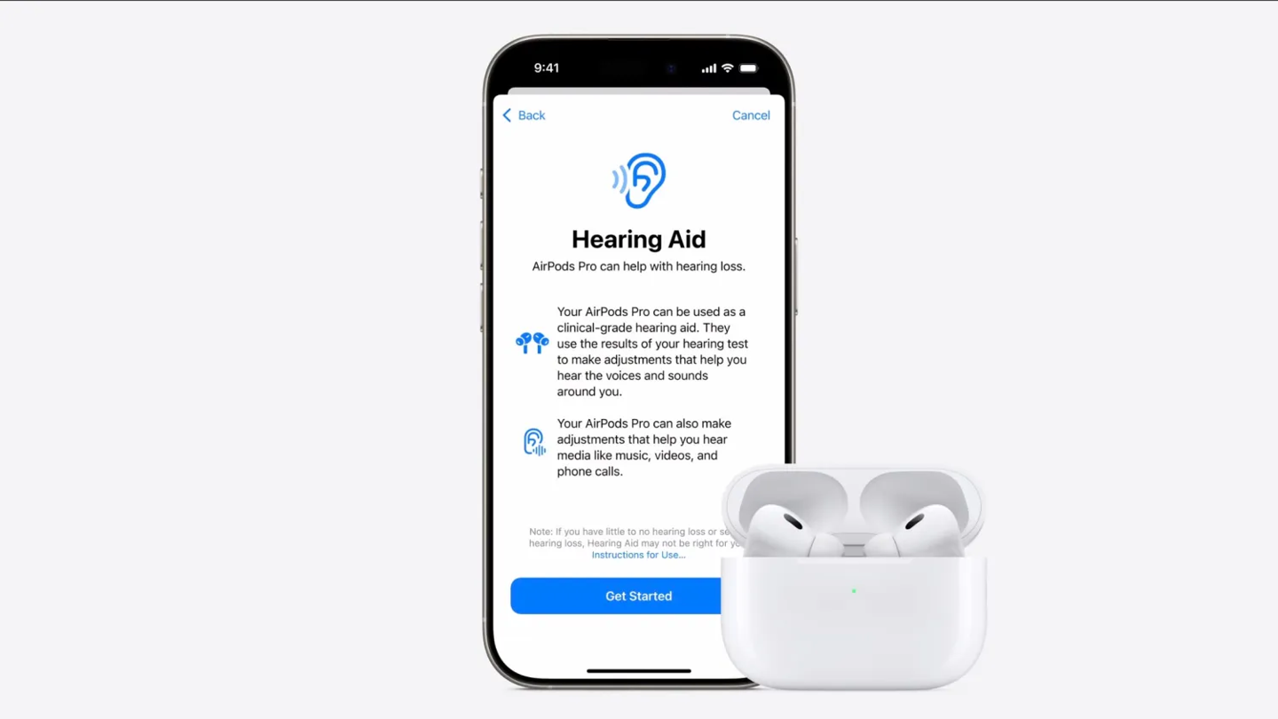 苹果 AirPods Pro 2 耳机将新增“临床级”助听器功能-airpods助听器保护盒