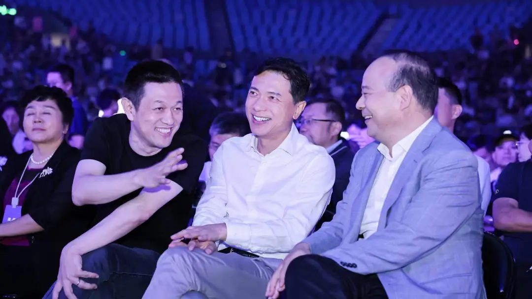 李斌、李彦宏和曾毓群