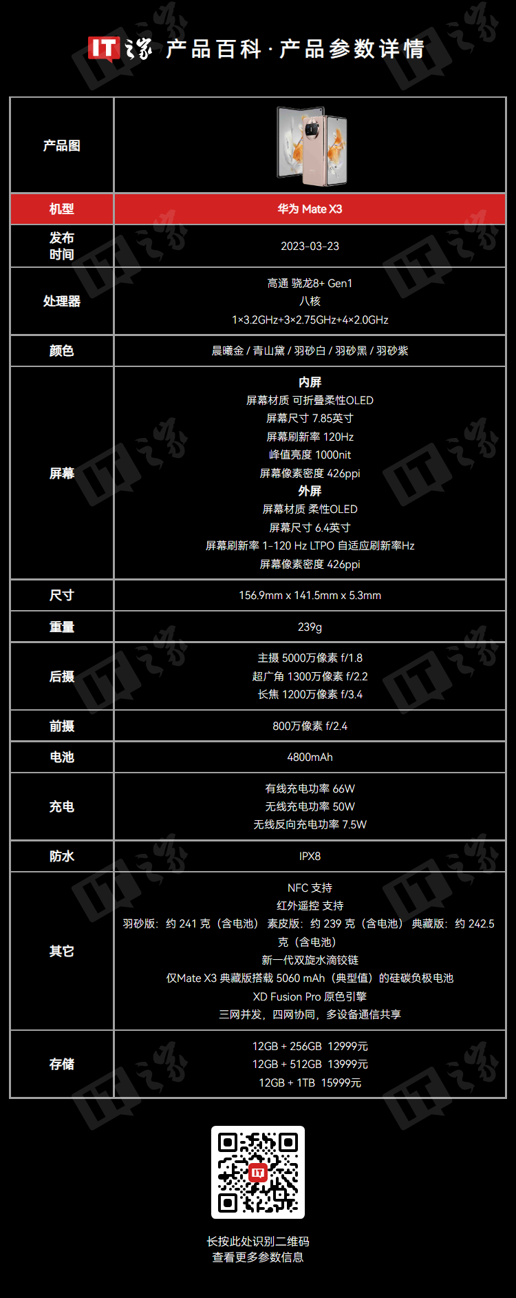 天猫【华为官方更正】华为 P60 Art 手机6499 元直达连气儿